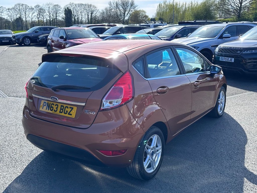 USED 2013 63 FORD FIESTA 1.0T EcoBoost Zetec Hatchback 5dr Petrol Manual Euro 5 (s/s) (100 ps) 