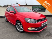 USED 2017 66 VOLKSWAGEN POLO 1.0 BlueMotion Tech Match Hatchback 5dr Petrol Manual Euro 6 (s/s) (60 ps) &pound;20 TAX, 2KEYS, NEW MOT