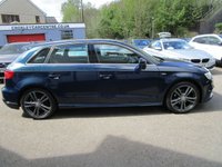 USED 2019 19 AUDI A3 1.5 TFSI CoD 35 S line Sportback 5dr Petrol Manual Euro 6 (s/s) (150 ps) 