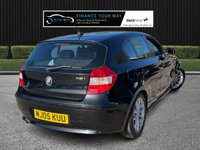USED 2005 05 BMW 1 SERIES 1.6 116i Sport Hatchback 5dr Petrol Manual Euro 4 (115 ps) HERE AT MOTOR SWITCH WE HAVE FOR YOU THIS PART EXCHANGE TO CLEAR BMW 1 SERIES 116I SPORT HATCHBACK 5DR 1.6 PETROL MANUAL EURO 4, WHICH COMES WITH A MOT UNTIL 21ST NOVEMBER 2026, HAS 3 FORMER KEEPERS, ALSO HAS 5 X SERVICE HISTORY STAMPS AND WILL BE FRESHLY SERVICED BEFORE IT LEAVES US TO BRING IT BACK UP TO DATE, FULLY VALETED USING AUTO SMART PRODUCTS, HPI CLEAR, MILEAGE CHECKED, 16" ALLOY WHEELS, BMW BUSINESS RADIO WITH CD PLAYER, 3 SPOKE LEATHER STEERING WHEEL, AUTO DIMMING REAR VIEW MIRROR
