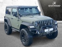 USED 2021 71 JEEP WRANGLER 2.0 GME Rubicon SUV 2dr Petrol Auto 4WD Euro 6 (s/s) (272 ps) CUSTOM PAINT + LIGHT PACK + LEATHER + SAT NAV + OFF ROAD TYES