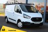 USED 2020 70 FORD TRANSIT CUSTOM 2.0 300 EcoBlue Leader Panel Van 5dr Diesel Manual L1 H1 Euro 6 (s/s) (130 ps) - EURO 6 - ULEZ, RHINO KAMMRACK, PLYLINED, FULL BULKHEAD, DAB & BLUETOOTH