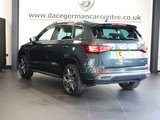 USED 2021 21 SEAT ATECA 2.0 TDI FR Sport SUV 5dr Diesel DSG 4Drive Euro 6 (s/s) (150 ps) NICELY CARED FOR SUV - 1 OWNER FROM NEW, COMES WITH A FULL SERVICE HISTORY + VIRTUAL COCKPIT DIGITAL DASH DISPLAY + SATELLITE NAVIGATION + APPLE CARPLAY / ANDROID AUTO + TOUCH SCREEN MEDIA DISPLAY + BLUETOOTH PHONE AND MEDIA CONNECTIVITY + DAB DIGITAL RADIO + AUTOMATIC LED HEADLIGHTS + APPS CONTROL + MIRROR LINK + LEATHER MULTI FUNCTIONAL STEERING WHEEL + FRONT AND REAR PARKING SENSORS + CRUISE CONTROL + VOICE COMMAND + AUTOMATIC WIPERS WITH RAIN SENSOR + LED DAY TIME RUNNING LIGHTS
