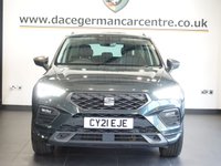 USED 2021 21 SEAT ATECA 2.0 TDI FR Sport SUV 5dr Diesel DSG 4Drive Euro 6 (s/s) (150 ps) NICELY CARED FOR SUV - 1 OWNER FROM NEW, COMES WITH A FULL SERVICE HISTORY + VIRTUAL COCKPIT DIGITAL DASH DISPLAY + SATELLITE NAVIGATION + APPLE CARPLAY / ANDROID AUTO + TOUCH SCREEN MEDIA DISPLAY + BLUETOOTH PHONE AND MEDIA CONNECTIVITY + DAB DIGITAL RADIO + AUTOMATIC LED HEADLIGHTS + APPS CONTROL + MIRROR LINK + LEATHER MULTI FUNCTIONAL STEERING WHEEL + FRONT AND REAR PARKING SENSORS + CRUISE CONTROL + VOICE COMMAND + AUTOMATIC WIPERS WITH RAIN SENSOR + LED DAY TIME RUNNING LIGHTS