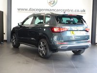 USED 2021 21 SEAT ATECA 2.0 TDI FR Sport SUV 5dr Diesel DSG 4Drive Euro 6 (s/s) (150 ps) NICELY CARED FOR SUV - 1 OWNER FROM NEW, COMES WITH A FULL SERVICE HISTORY + VIRTUAL COCKPIT DIGITAL DASH DISPLAY + SATELLITE NAVIGATION + APPLE CARPLAY / ANDROID AUTO + TOUCH SCREEN MEDIA DISPLAY + BLUETOOTH PHONE AND MEDIA CONNECTIVITY + DAB DIGITAL RADIO + AUTOMATIC LED HEADLIGHTS + APPS CONTROL + MIRROR LINK + LEATHER MULTI FUNCTIONAL STEERING WHEEL + FRONT AND REAR PARKING SENSORS + CRUISE CONTROL + VOICE COMMAND + AUTOMATIC WIPERS WITH RAIN SENSOR + LED DAY TIME RUNNING LIGHTS