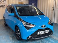 USED 2019 19 TOYOTA AYGO 1.0 VVT-i x-plore Hatchback 5dr Petrol Manual Euro 6 (71 ps)+2 KEYS+PSH+REAR CAMERA+AIRCON+CRUISE CONTROL+BT AUDIO+NAV+USB+AUX+ALLOYS+CLIMATE+HPI CLEAR+VOSA HISTORY+ 2 KEYS+PSH+REAR CAMERA+AIRCON+CRUISE CONTROL+BT AUDIO+NAV+USB+AUX+ALLOYS+CLIMATE+HPI CLEAR