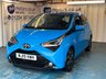 USED 2019 19 TOYOTA AYGO 1.0 VVT-i x-plore Hatchback 5dr Petrol Manual Euro 6 (71 ps)+2 KEYS+PSH+REAR CAMERA+AIRCON+CRUISE CONTROL+BT AUDIO+NAV+USB+AUX+ALLOYS+CLIMATE+HPI CLEAR+VOSA HISTORY+ 2 KEYS+PSH+REAR CAMERA+AIRCON+CRUISE CONTROL+BT AUDIO+NAV+USB+AUX+ALLOYS+CLIMATE+HPI CLEAR