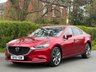 USED 2019 19 MAZDA MAZDA6 2.2 SKYACTIV-D Sport Nav+ Saloon 4dr Diesel Manual Euro 6 (s/s) (150 ps) 1 OWNER FSH LEATHER BT DAB FULL MOT