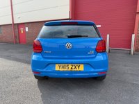 USED 2015 15 VOLKSWAGEN POLO 1.2 TSI BlueMotion Tech SE Design Euro 6 (s/s) 5dr FULL SERVICE HISTORY
