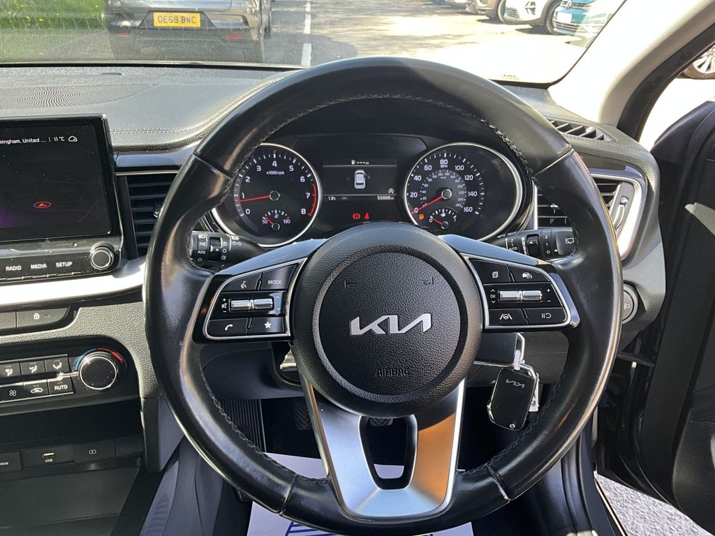 USED 2022 22 KIA CEED 1.5 T-GDi 3 Hatchback 5dr Petrol Manual Euro 6 (s/s) (158 bhp) Rear Camera, Lane Departure