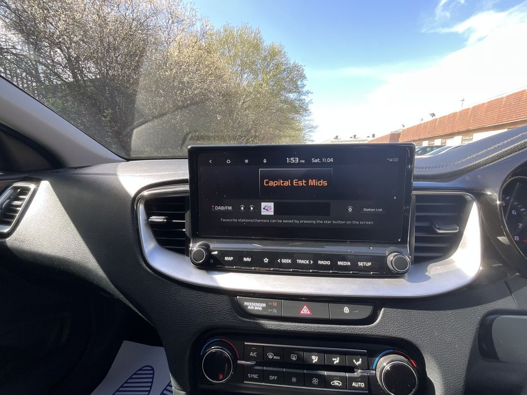 USED 2022 22 KIA CEED 1.5 T-GDi 3 Hatchback 5dr Petrol Manual Euro 6 (s/s) (158 bhp) Rear Camera, Lane Departure