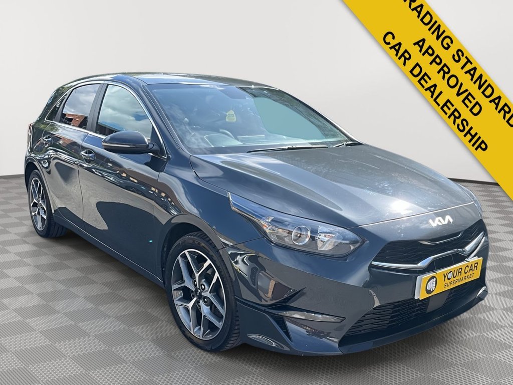 USED 2022 22 KIA CEED 1.5 T-GDi 3 Hatchback 5dr Petrol Manual Euro 6 (s/s) (158 bhp) Rear Camera, Lane Departure