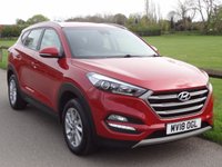 USED 2018 18 HYUNDAI TUCSON 1.6 GDi Blue Drive SE SUV 5dr Petrol Manual Euro 6 (s/s) (132 ps) ONLY 30000 MILES WITH FSH 