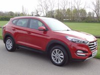 USED 2018 18 HYUNDAI TUCSON 1.6 GDi Blue Drive SE SUV 5dr Petrol Manual Euro 6 (s/s) (132 ps) ONLY 30000 MILES WITH FSH 