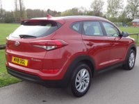 USED 2018 18 HYUNDAI TUCSON 1.6 GDi Blue Drive SE SUV 5dr Petrol Manual Euro 6 (s/s) (132 ps) ONLY 30000 MILES WITH FSH 