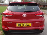USED 2018 18 HYUNDAI TUCSON 1.6 GDi Blue Drive SE SUV 5dr Petrol Manual Euro 6 (s/s) (132 ps) ONLY 30000 MILES WITH FSH 