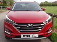 USED 2018 18 HYUNDAI TUCSON 1.6 GDi Blue Drive SE SUV 5dr Petrol Manual Euro 6 (s/s) (132 ps) ONLY 30000 MILES WITH FSH 