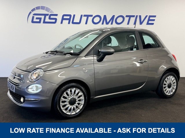 View our Fiat 500 1.0 MHEV DOLCEVITA 70 BHP + GLASS SUNROOF + APPLE CAR PLAY