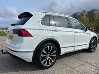 USED 2018 68 VOLKSWAGEN TIGUAN 2.0 TDI R-Line SUV 5dr Diesel DSG 4Motion Euro 6 (s/s) (150 ps) GREAT SERVICE HISTORY + R-LINE STYLING PACK + ELECTRIC TILT N SLIDE PAN ROOF + FRONT & REAR PARKING SENSORS + APPLE CARPLAY/ANDROID AUTO + ADAPTIVE CRUISE CONTROL + LANE ASSIST + 3 ZONE ELECTRONIC CLIMATE CONTROL + TOUCH SCREEN SAT NAV + WINTER PACK + AMBIENT LIGHTING + HEATED FRONT SEATS + ELECTRONIC PARKING BRAKE + MULTI-FUNCTION LEATHER TRIMMED STEERING WHEEL WITH PADDLESHIFTS + 20' SUZUKA ALLOY WHEELS WITH TPMS