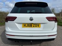 USED 2018 68 VOLKSWAGEN TIGUAN 2.0 TDI R-Line SUV 5dr Diesel DSG 4Motion Euro 6 (s/s) (150 ps) GREAT SERVICE HISTORY + R-LINE STYLING PACK + ELECTRIC TILT N SLIDE PAN ROOF + FRONT & REAR PARKING SENSORS + APPLE CARPLAY/ANDROID AUTO + ADAPTIVE CRUISE CONTROL + LANE ASSIST + 3 ZONE ELECTRONIC CLIMATE CONTROL + TOUCH SCREEN SAT NAV + WINTER PACK + AMBIENT LIGHTING + HEATED FRONT SEATS + ELECTRONIC PARKING BRAKE + MULTI-FUNCTION LEATHER TRIMMED STEERING WHEEL WITH PADDLESHIFTS + 20' SUZUKA ALLOY WHEELS WITH TPMS