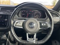 USED 2018 68 VOLKSWAGEN TIGUAN 2.0 TDI R-Line SUV 5dr Diesel DSG 4Motion Euro 6 (s/s) (150 ps) GREAT SERVICE HISTORY + R-LINE STYLING PACK + ELECTRIC TILT N SLIDE PAN ROOF + FRONT & REAR PARKING SENSORS + APPLE CARPLAY/ANDROID AUTO + ADAPTIVE CRUISE CONTROL + LANE ASSIST + 3 ZONE ELECTRONIC CLIMATE CONTROL + TOUCH SCREEN SAT NAV + WINTER PACK + AMBIENT LIGHTING + HEATED FRONT SEATS + ELECTRONIC PARKING BRAKE + MULTI-FUNCTION LEATHER TRIMMED STEERING WHEEL WITH PADDLESHIFTS + 20' SUZUKA ALLOY WHEELS WITH TPMS