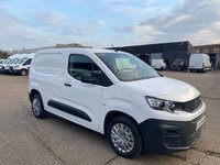 USED 2020 20 PEUGEOT PARTNER 1.5 BLUE HDI PROFESSIONAL L1 SWB 100BHP. AIRCON. SENSORS. LOW 39K MILES. NEW SHAPE. FINANCE. PX   1 OWNER. LOW 39K MLS. AIRCON. SENSORS. FINANCE.