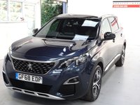 USED 2018 68 PEUGEOT 5008 1.5 BlueHDi GT Line SUV 5dr Diesel EAT Euro 6 (s/s) (130 ps) 7 SEATS-SAT NAV-CAMERA