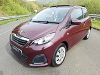 USED 2015 65 PEUGEOT 108 1.0 Active Top! 3dr Petrol Manual Euro 6 (68 ps) &pound;20 TAX-2 KEYS-LOW MILES-SOFT TOP