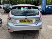USED 2014 64 FORD FIESTA 1.25 Zetec Hatchback 3dr Petrol Manual Euro 5 (82 ps) 
