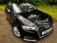 USED 2018 18 AUDI A3 1.4 TFSI e-tron Sportback 5dr Petrol Plug-in Hybrid e-S Tronic Euro 6 8.8kWh (204 ps)FULL AUDI MAIN DEALER SERVICE HISTORY WITH X2 PREVIOUS OWNERS//SATNAV//APPLE-PLAY//BLUETOOTH//FRONT AND REAR PARKING SENSORS//WELL KEPT AUDI Hybrid e-S Tronic Euro 6 8.8kWh (204 ps)FULL AUDI MAIN DEALER SERVICE HISTORY WITH X2 PREVIOUS OWNERS//SATNAV//APPLE-PLAY//BLUETOOTH//FRONT AND REAR PARKING SENSORS//WELL KEPT AUDI