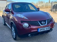 USED 2012 62 NISSAN JUKE 1.6 Tekna CVT Euro 5 5dr 