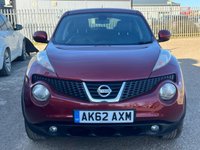 USED 2012 62 NISSAN JUKE 1.6 Tekna CVT Euro 5 5dr 
