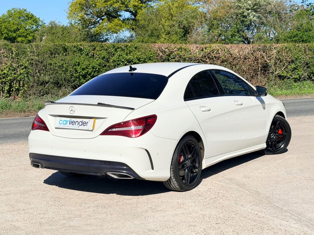 USED 2017 67 MERCEDES-BENZ CLA 1.6 CLA180 AMG Line Coupe 4dr Petrol 7G-DCT Euro 6 (s/s) (122 ps) |R.F Sensor|Camera|NaV|Cruise Control|Half Leath Seats|