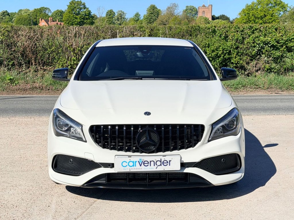 USED 2017 67 MERCEDES-BENZ CLA 1.6 CLA180 AMG Line Coupe 4dr Petrol 7G-DCT Euro 6 (s/s) (122 ps) |R.F Sensor|Camera|NaV|Cruise Control|Half Leath Seats|