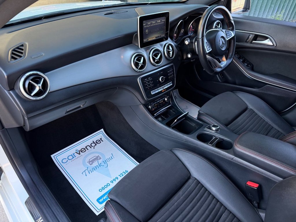 USED 2017 67 MERCEDES-BENZ CLA 1.6 CLA180 AMG Line Coupe 4dr Petrol 7G-DCT Euro 6 (s/s) (122 ps) |R.F Sensor|Camera|NaV|Cruise Control|Half Leath Seats|