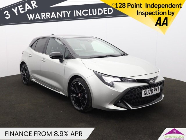 View our Toyota Corolla 2.0 VVT-h GR SPORT Hatchback 5dr Petrol Hybrid CVT Euro 6 (s/s) (184 ps)