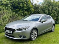 USED 2015 L MAZDA MAZDA3 2.0 SKYACTIV-G Sport Nav Hatchback 5dr Petrol Manual Euro 5 (s/s) (120 ps) 