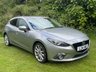 USED 2015 L MAZDA MAZDA3 2.0 SKYACTIV-G Sport Nav Hatchback 5dr Petrol Manual Euro 5 (s/s) (120 ps) 