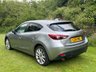 USED 2015 L MAZDA MAZDA3 2.0 SKYACTIV-G Sport Nav Hatchback 5dr Petrol Manual Euro 5 (s/s) (120 ps) 