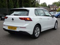 USED 2022 22 VOLKSWAGEN GOLF 1.0 TSI Life 5d 110 S/S SAT NAV, APP-CONNECT FOR WIRELESS APPLE CARPLAY / ANDROID AUTO, ACTIVE INFO DISPLAY VIRTUAL COCKPIT, WIRELESS PHONE CHARGER, DAB RADIO, BLUETOOTH, LANE ASSIST, FRONT ASSIST, ADAPTIVE CRUISE CONTROL & SPEED LIMITER, FRONT & REAR PARKING SENSORS WITH DISPLAY, LEATHER FLAT BOTTOM MULTIFUNCTION STEERING WHEEL, KEYLESS START, RAIN & LIGHT SENSORS, AUTO HOLD, 4x USB PORTS, CLIMATE CONTROL, ILLUMINATING VANITY MIRRORS, DIGITAL SPEEDO, MANAUL 6 SPEED, 1 OWNER FROM NEW, SERVICE HISTORY