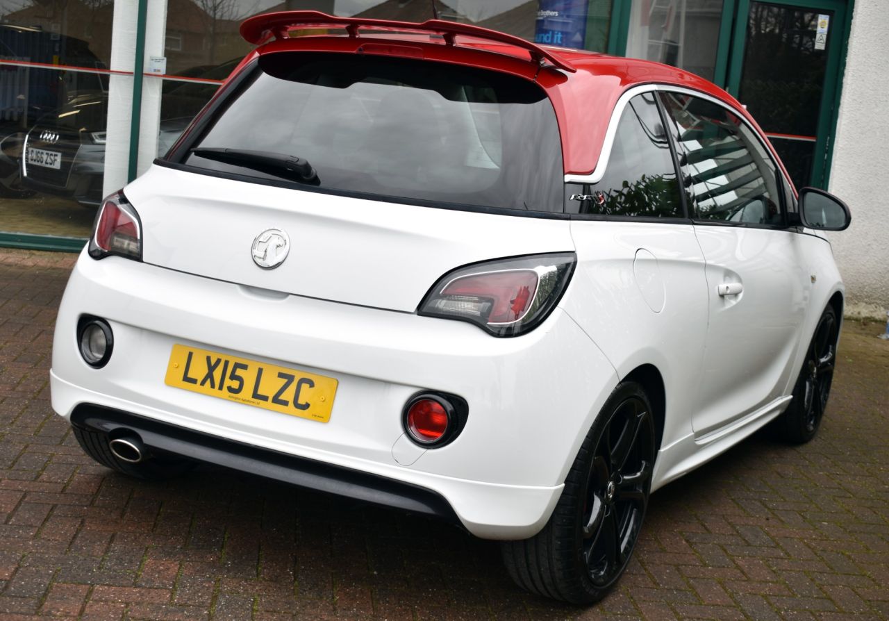 Vauxhall Adam 1.4i Turbo Grand Slam 3 Door 6-Speed 148 BHP (euro 6)