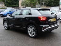 USED 2022 71 AUDI Q2 1.5 TFSI CoD 35 S line 5d S Tronic 150 S/S 1 OWNER, FULL AUDI HISTORY, SAT NAV, VIRTUAL COCKPIT (DIGITAL DASH), APPLE CARPLAY / ANDROID AUTO, REAR PARKING SENSORS, ELECTRIC TAILGATE, LED DAYTIME RUNNING LIGHTS, RAIN & LIGHT SENSORS, CRUISE CONTROL & SPEED LIMITER, ELECTRIC FOLDING MIRRORS, HALF LEATHER, SPORT SEATS WITH ELECTRIC LUMBAR SUPPORT, DAB RADIO, BLUETOOTH, VOICE CONTROL, S TRONIC AUTOMATIC, 18 INCH ALLOYS, AIR CONDITIONING, AUTO DIMMING REAR VIEW, ILLUMINATING VANITY MIRRORS, AUTO HOLD, DRIVE SELECT, FRONT ARM REST, AUX & USB