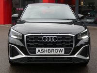 USED 2022 71 AUDI Q2 1.5 TFSI CoD 35 S line 5d S Tronic 150 S/S 1 OWNER, FULL AUDI HISTORY, SAT NAV, VIRTUAL COCKPIT (DIGITAL DASH), APPLE CARPLAY / ANDROID AUTO, REAR PARKING SENSORS, ELECTRIC TAILGATE, LED DAYTIME RUNNING LIGHTS, RAIN & LIGHT SENSORS, CRUISE CONTROL & SPEED LIMITER, ELECTRIC FOLDING MIRRORS, HALF LEATHER, SPORT SEATS WITH ELECTRIC LUMBAR SUPPORT, DAB RADIO, BLUETOOTH, VOICE CONTROL, S TRONIC AUTOMATIC, 18 INCH ALLOYS, AIR CONDITIONING, AUTO DIMMING REAR VIEW, ILLUMINATING VANITY MIRRORS, AUTO HOLD, DRIVE SELECT, FRONT ARM REST, AUX & USB