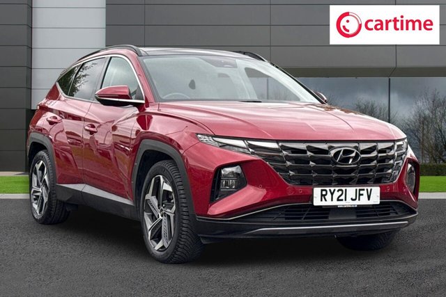 View our Hyundai Tucson 1.6 h T-GDi 13.8kWh Ultimate SUV 5dr Petrol Plug-in Hybrid Auto 4WD Euro 6 (s/s) (265 ps) Panoramic Sunroof, Rear View Camera, Front / Rear Parking Sensors, Android Auto / Apple CarPlay, Heated Steering Wheel