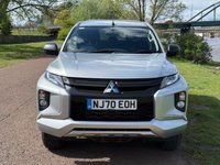 USED 2020 70 MITSUBISHI L200 2.2 DI-D DC 4Life Pickup Double Cab 4dr Diesel Manual 4WD Euro 6 (s/s) (150 ps) **4WD**6-SPEED MANUAL**LOW MILAGE**REAR CANOPY**