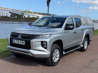 USED 2020 70 MITSUBISHI L200 2.2 DI-D DC 4Life Pickup Double Cab 4dr Diesel Manual 4WD Euro 6 (s/s) (150 ps) **4WD**6-SPEED MANUAL**LOW MILAGE**REAR CANOPY**