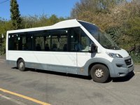 USED 2015 65 FIAT DUCATO 3.0 JTD 40 MultiJet Power AUTOMATIC MAXI L4 H1 LOW CHASSIS COACH BUILT 16 SEATER DISABLED PASSENGER MINI BUS AUTO+RAMP+EURO 6+CHOICE 2+