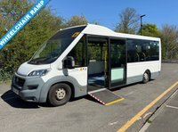 USED 2015 65 FIAT DUCATO 3.0 JTD 40 MultiJet Power AUTOMATIC MAXI L4 H1 LOW CHASSIS COACH BUILT 16 SEATER DISABLED PASSENGER MINI BUS AUTO+RAMP+EURO 6+CHOICE 2+