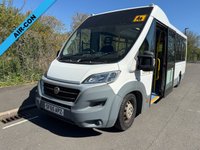 USED 2015 65 FIAT DUCATO 3.0 JTD 40 MultiJet Power AUTOMATIC MAXI L4 H1 LOW CHASSIS COACH BUILT 16 SEATER DISABLED PASSENGER MINI BUS AUTO+RAMP+EURO 6+CHOICE 2+