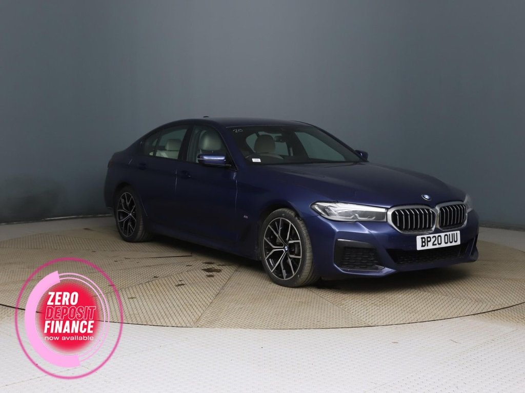 2020 BMW 5 Series 2.0TD 520d M Sport (187bhp) (MHT) Saloon 4d